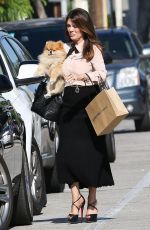 LISA VANDERPUMP Out Shopping in West Hollywood 08/14/2018