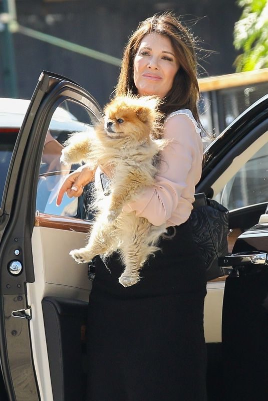 LISA VANDERPUMP Out Shopping in West Hollywood 08/14/2018
