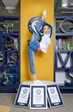 LIU TENG at Guinness World Records Presentation in Beijing 08/27/2018