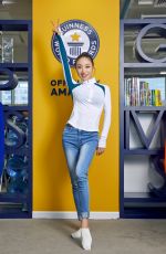 LIU TENG at Guinness World Records Presentation in Beijing 08/27/2018