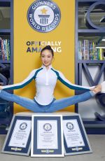 LIU TENG at Guinness World Records Presentation in Beijing 08/27/2018