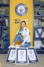 LIU TENG at Guinness World Records Presentation in Beijing 08/27/2018