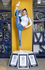 LIU TENG at Guinness World Records Presentation in Beijing 08/27/2018
