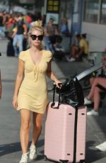 LOTTIE MOSS Arrives at Airport in Ibiza 08/112018