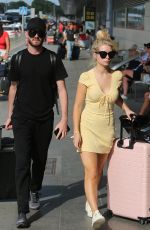 LOTTIE MOSS Arrives at Airport in Ibiza 08/112018