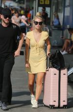 LOTTIE MOSS Arrives at Airport in Ibiza 08/112018