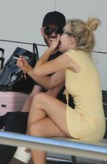 LOTTIE MOSS Arrives at Airport in Ibiza 08/112018