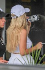 LOTTIE MOSS at Ibiza Airport 08/08/2018