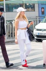 LOTTIE MOSS at Ibiza Airport 08/08/2018