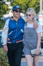 LUCY BOYNTON and Rami Malek Out for Lunch in Hollywood 08/11/2018