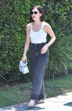 LUCY HALE Arrives at Day of Indulgence Party in Los Angeles 08/12/2018