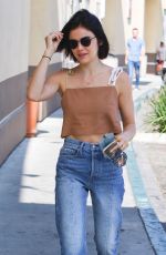 LUCY HALE at Starbucks in Los Angeles 08/22/2018