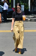 LUCY HALE Leaves Alfred