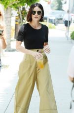 LUCY HALE Leaves Alfred