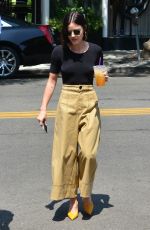 LUCY HALE Leaves Alfred