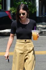 LUCY HALE Leaves Alfred