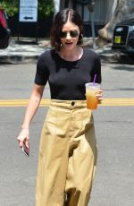 LUCY HALE Leaves Alfred