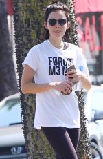 LUCY HALE Leaves Yoga Class in Studio City 08/12/2018