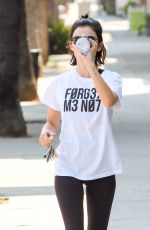 LUCY HALE Leaves Yoga Class in Studio City 08/12/2018