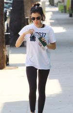 LUCY HALE Leaves Yoga Class in Studio City 08/12/2018