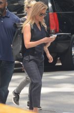 LUCY LIU Arrives on the Set of Elementary in New York 08/24/2018