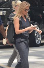LUCY LIU Arrives on the Set of Elementary in New York 08/24/2018