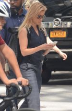 LUCY LIU Arrives on the Set of Elementary in New York 08/24/2018