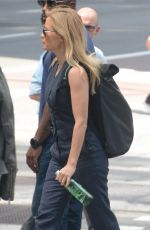 LUCY LIU Arrives on the Set of Elementary in New York 08/24/2018