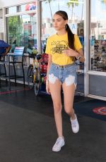 MADISON BEER at a Gas Station in Los Angeles 08/08/2018