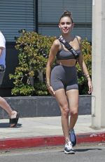 MADISON BEER in Tights Out in Los Angeles 08/07/2018
