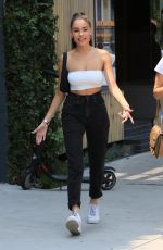 MADISON BEER Leaves Kate Somerville in Los Angeles 08/09/2018