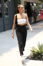 MADISON BEER Leaves Kate Somerville in Los Angeles 08/09/2018