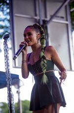 MADISON BEER Performs at Lollapalooza in Chicago 08/02/2018