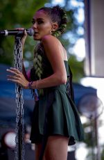 MADISON BEER Performs at Lollapalooza in Chicago 08/02/2018
