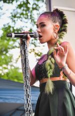 MADISON BEER Performs at Lollapalooza in Chicago 08/02/2018