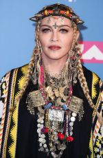 MADONNA at MTV Video Music Awards in New York 08/20/2018