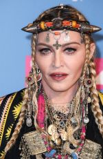 MADONNA at MTV Video Music Awards in New York 08/20/2018