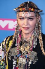 MADONNA at MTV Video Music Awards in New York 08/20/2018
