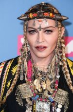 MADONNA at MTV Video Music Awards in New York 08/20/2018