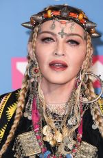 MADONNA at MTV Video Music Awards in New York 08/20/2018