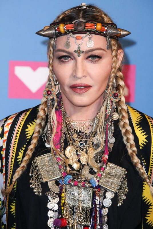 MADONNA at MTV Video Music Awards in New York 08/20/2018
