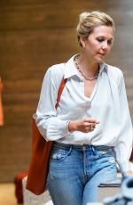 MAGGIE GYLLENHAAL Shopping at Rachel Comey Boutique in New York 08/19/2018
