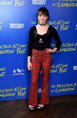 MAISIA WILLIAMS at The Miseducation of Cameron Post Screening in London 08/22/2018