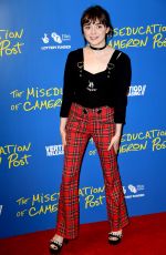 MAISIA WILLIAMS at The Miseducation of Cameron Post Screening in London 08/22/2018