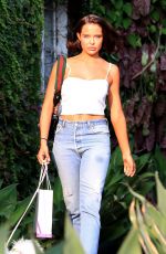 MARA TEIGNE Leaves Andy Lecompte Salon in West Hollywood 08/10/2018