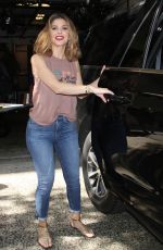 MARIA MENOUNOS Out and About in New York 08/09/2018