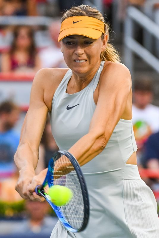 MARIA SHARAPOVA at WTA Rogers Cup in Montreal 08/09/2018