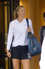 MARIA SHARAPOVA Out in New York 08/26/2018