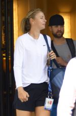 MARIA SHARAPOVA Out in New York 08/26/2018