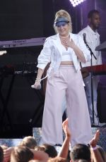 MEGHAN TRAINO Performs at Jimmy Kimmel in Los Angeles 08/06/2018